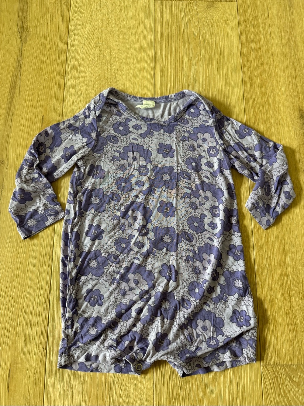 kate quinn “grape mid-century floral” shortie